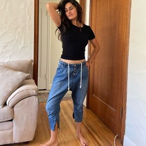 One teaspoon denim harem jean
